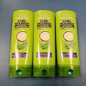New Garnier Fructs Curl Nourish Sulfate-Free Conditioner